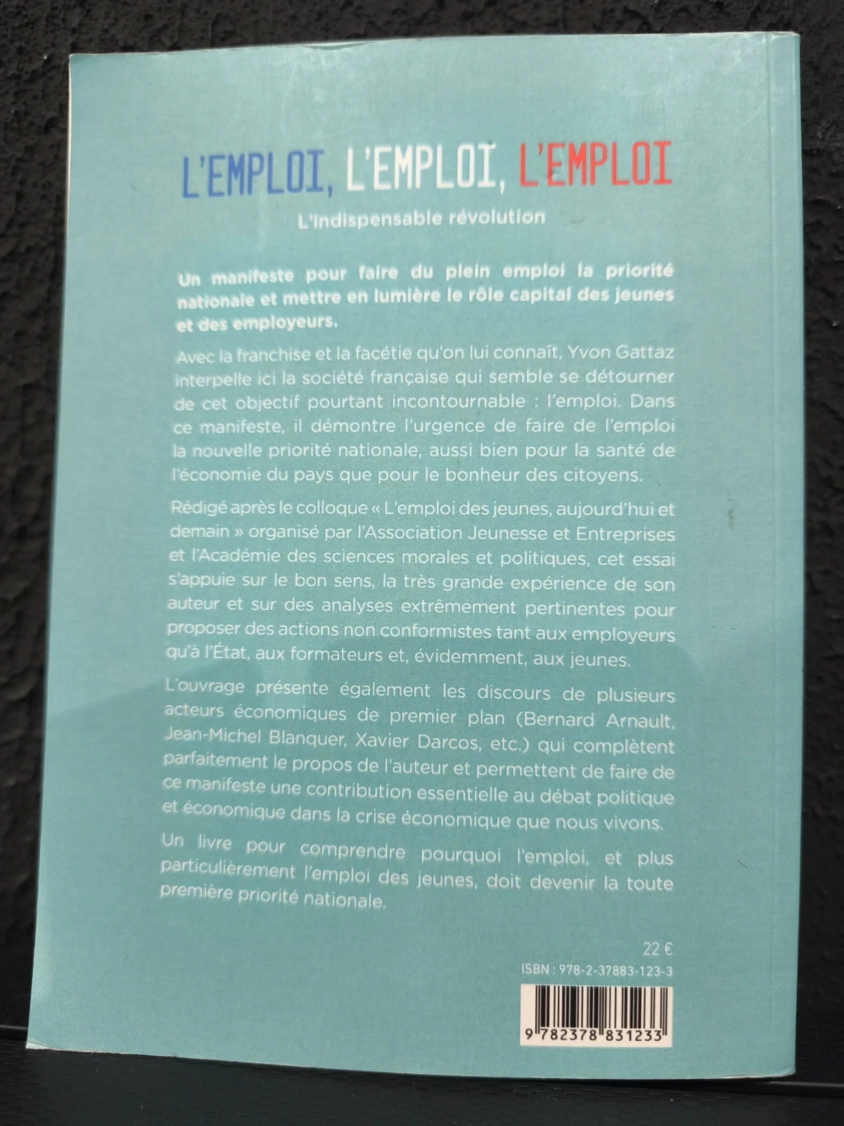 L'emploi, l'emploi, l'emploi – photo 2